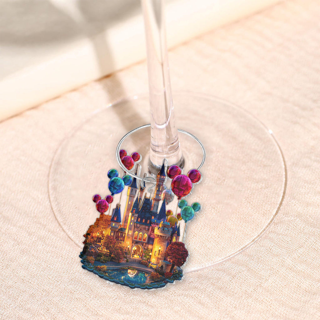 Personalized Magic Mouse Wine Glass 13.5oz Custom Name Gift Wine Decanter And Glass Set GradoCreations
