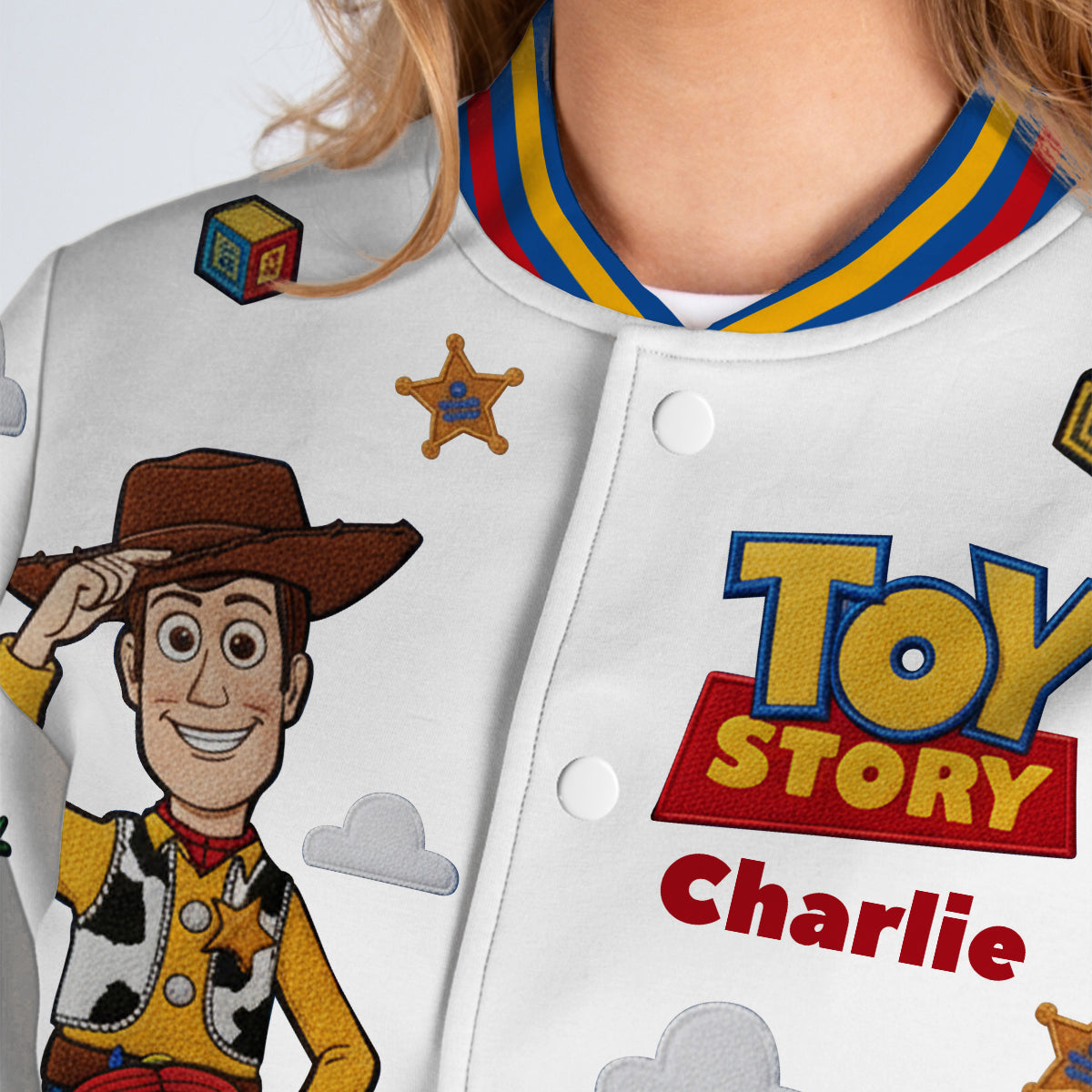 Personalized Toy Story Varsity Jacket Custom Name Gift Varsity Jacket GradoCreations