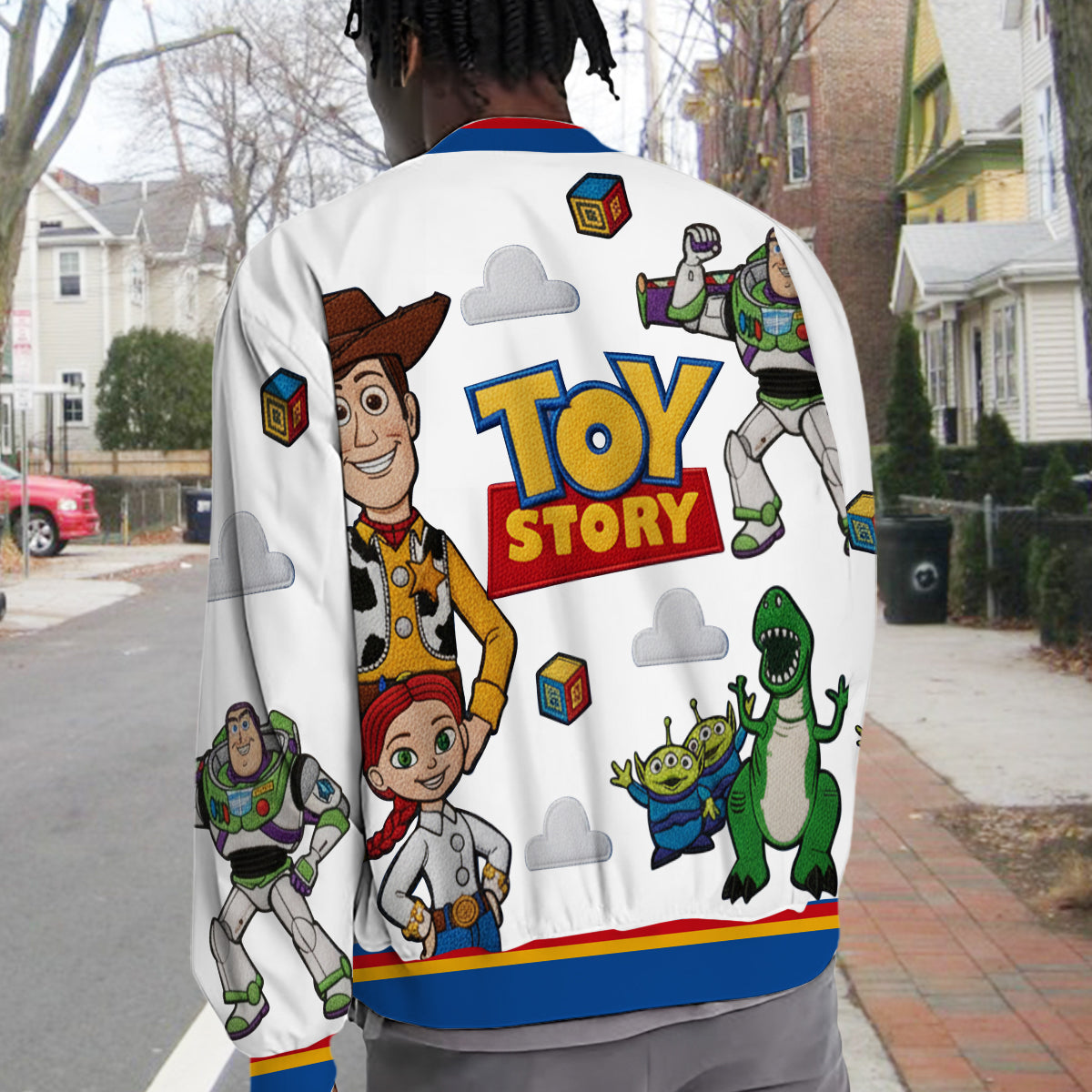 Personalized Toy Story Varsity Jacket Custom Name Gift Varsity Jacket GradoCreations
