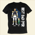 Personalized Power Rangers T-Shirt Best Dad Ever Gift for Dad