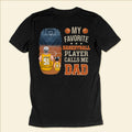 Personalized Basketball T-Shirt Calls Me Dad Gift for Him