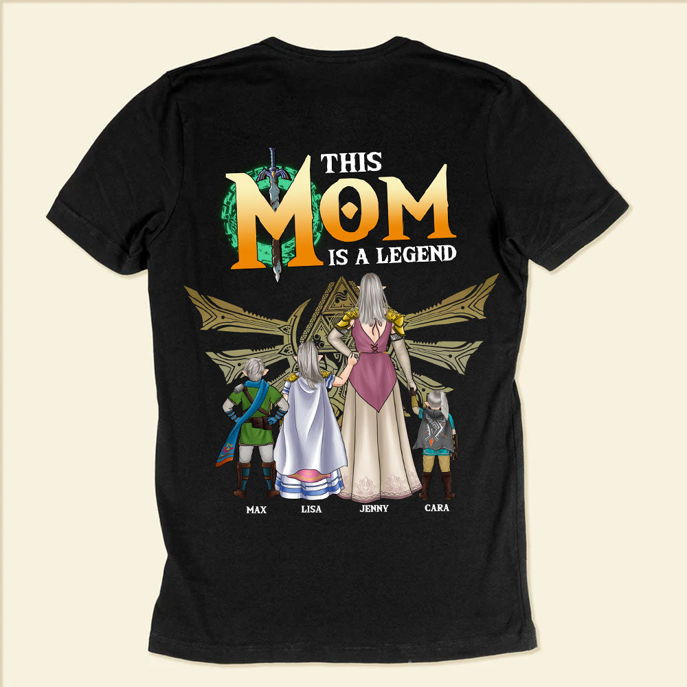 Personalized Legend Zelda T-Shirt Gift for Mom - Cotton Tee