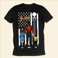 Personalized T-Shirt Gift for Dad with Cartoon Design