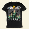 Personalized Mighty Morphin Power Rangers T-Shirt Gift for Mom