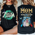 Personalized Legend Of Zelda Mom Shirt Gift for Mom - Cotton Apparel