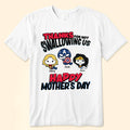 Personalized Mother's Day T-Shirt for Mom with Custom Family Design