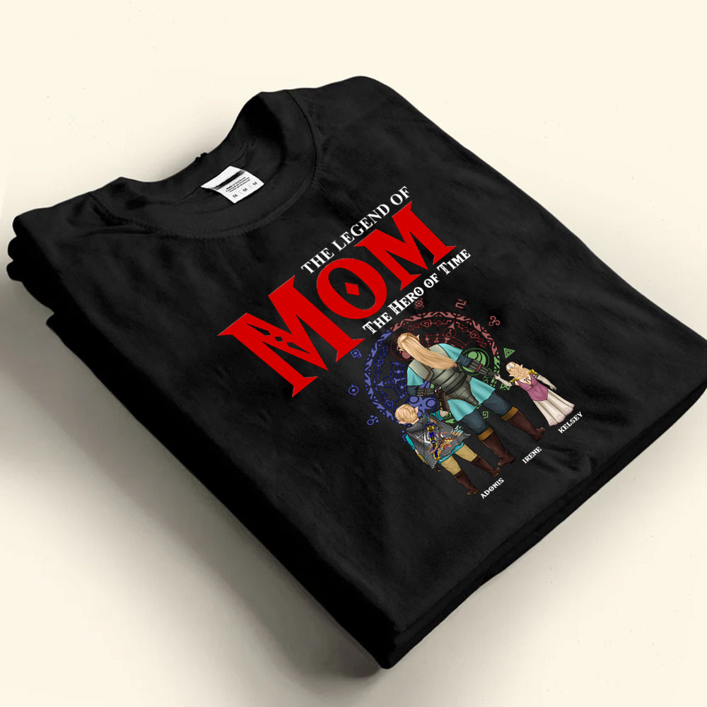 Personalized Legend of Zelda Mom T-Shirt Gift for Mom