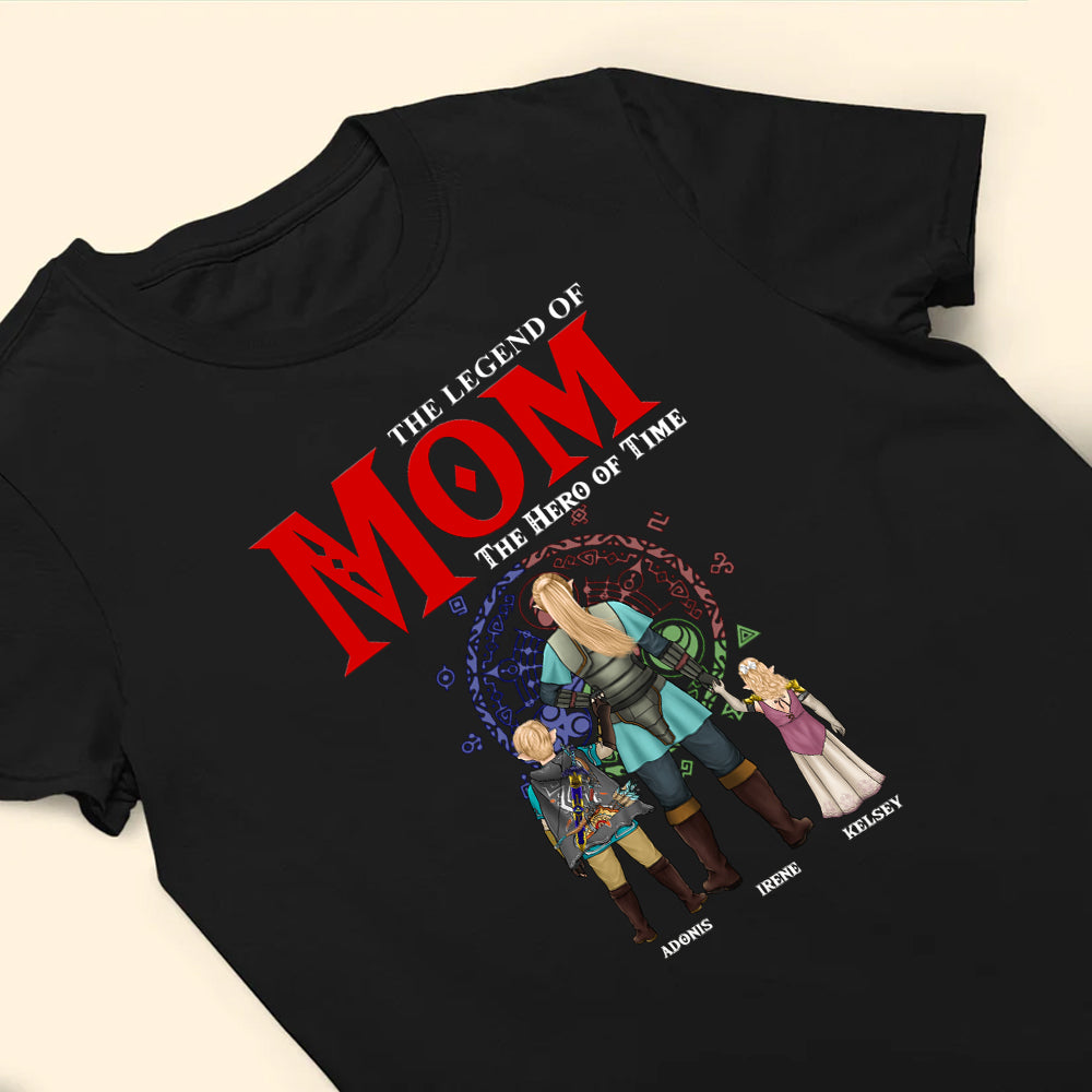 Personalized Legend of Zelda Mom T-Shirt Gift for Mom
