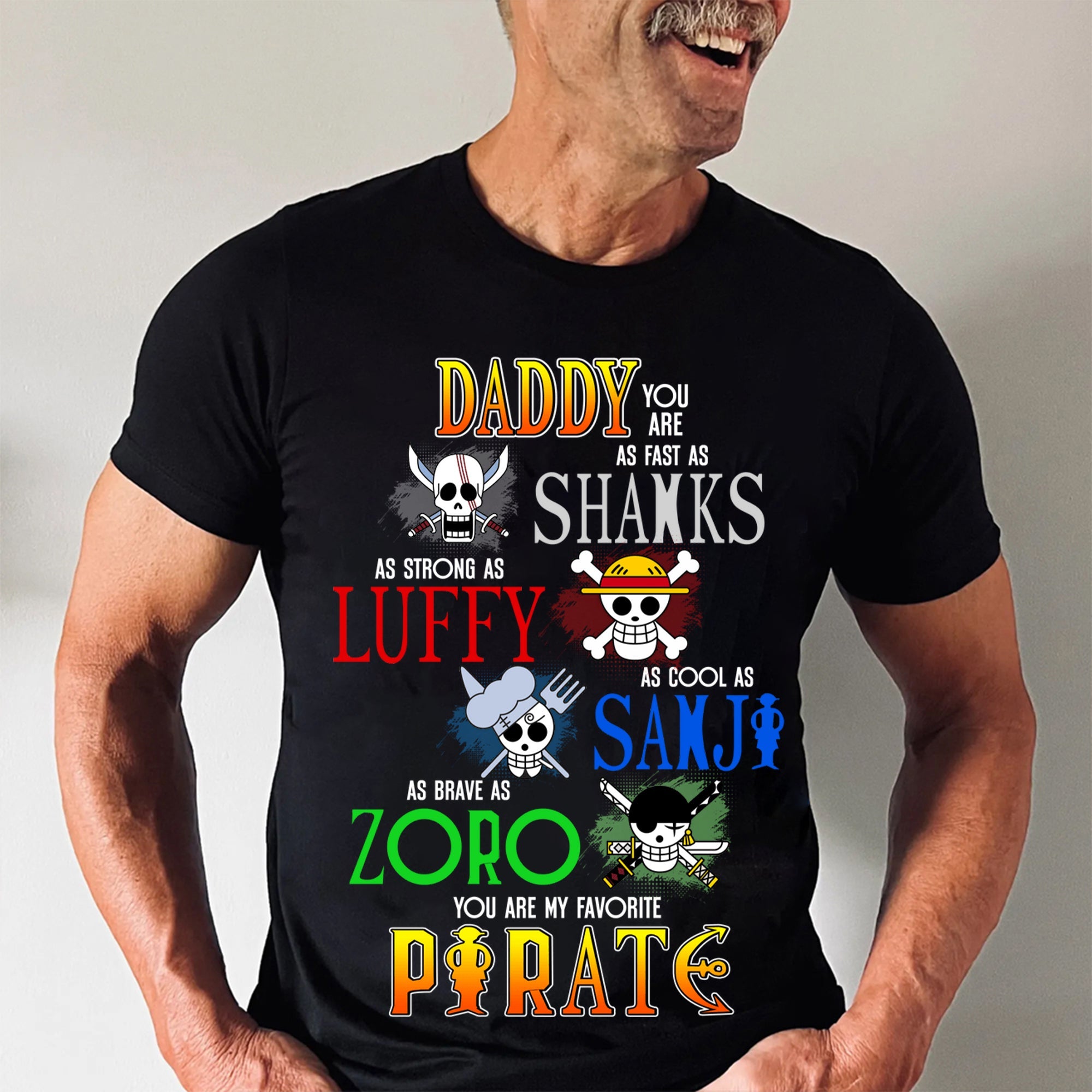 Personalized Dad Pirate Adventure Shirt Custom Name Gift