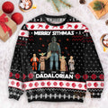 Personalized Darth Vader Christmas Ugly Sweater Gift for Dad