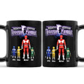 Personalized Black Mug for Dad with Superhero Design - Father's Day Gift