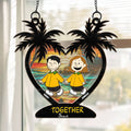 Personalized Together Since Peanut Suncatcher Gift for Couples