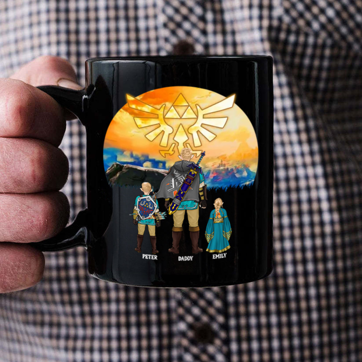 Personalized Gaming Mug with Dad Joke for Father's Day Gift Mug GradoCreations