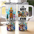 Personalized 40oz Tumbler Cup Best Dad Ever Gift for Father's Day Tumbler GradoCreations