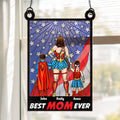 Personalized Super Hero Mom Suncatcher Gift for Mother