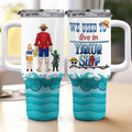 Personalized Pirate Adventure 40oz Tumbler Gift for Dad | Father's Day Tumbler GradoCreations