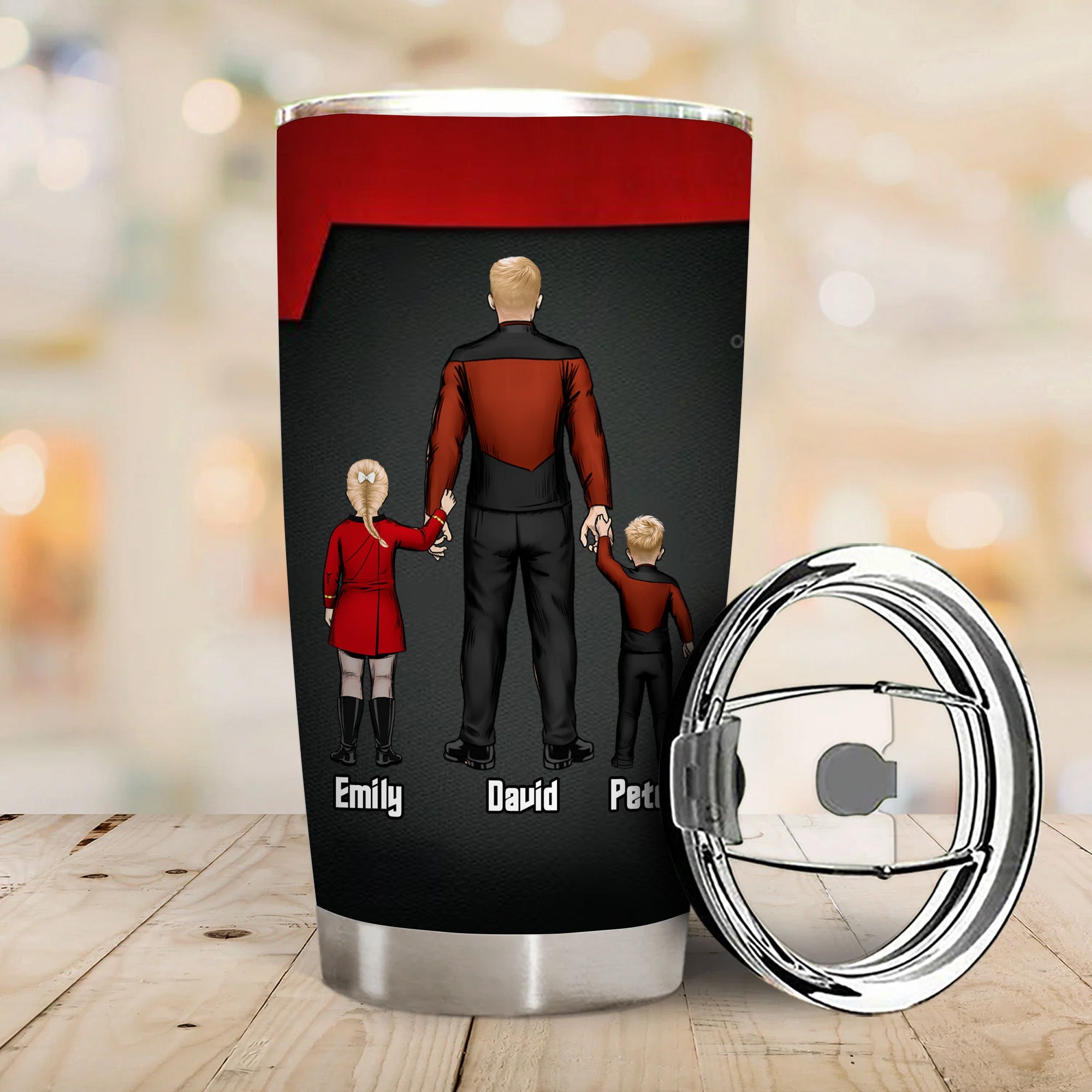 Personalized Best Dad In The Universe Tumbler Gift for Dad