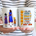 Personalized Ceramic Mug Gift for Mom with Dragon Ball Design