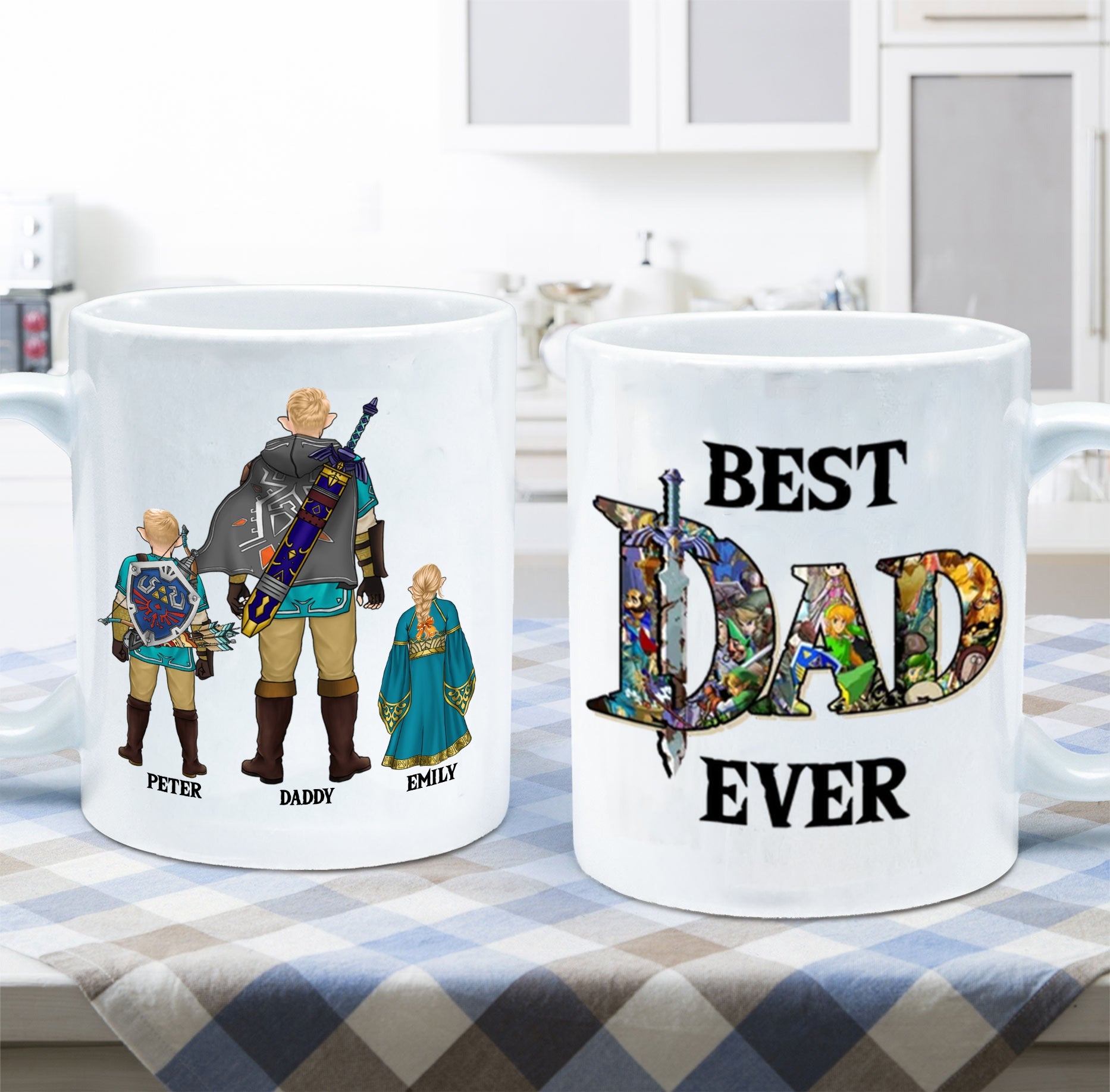 Personalized Legend Dad Mug Custom Design Gift for Father's Day Mug GradoCreations