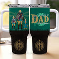 Personalized Zelda Legend of Dad 40oz Tumbler for Father's Day Gift Tumbler GradoCreations