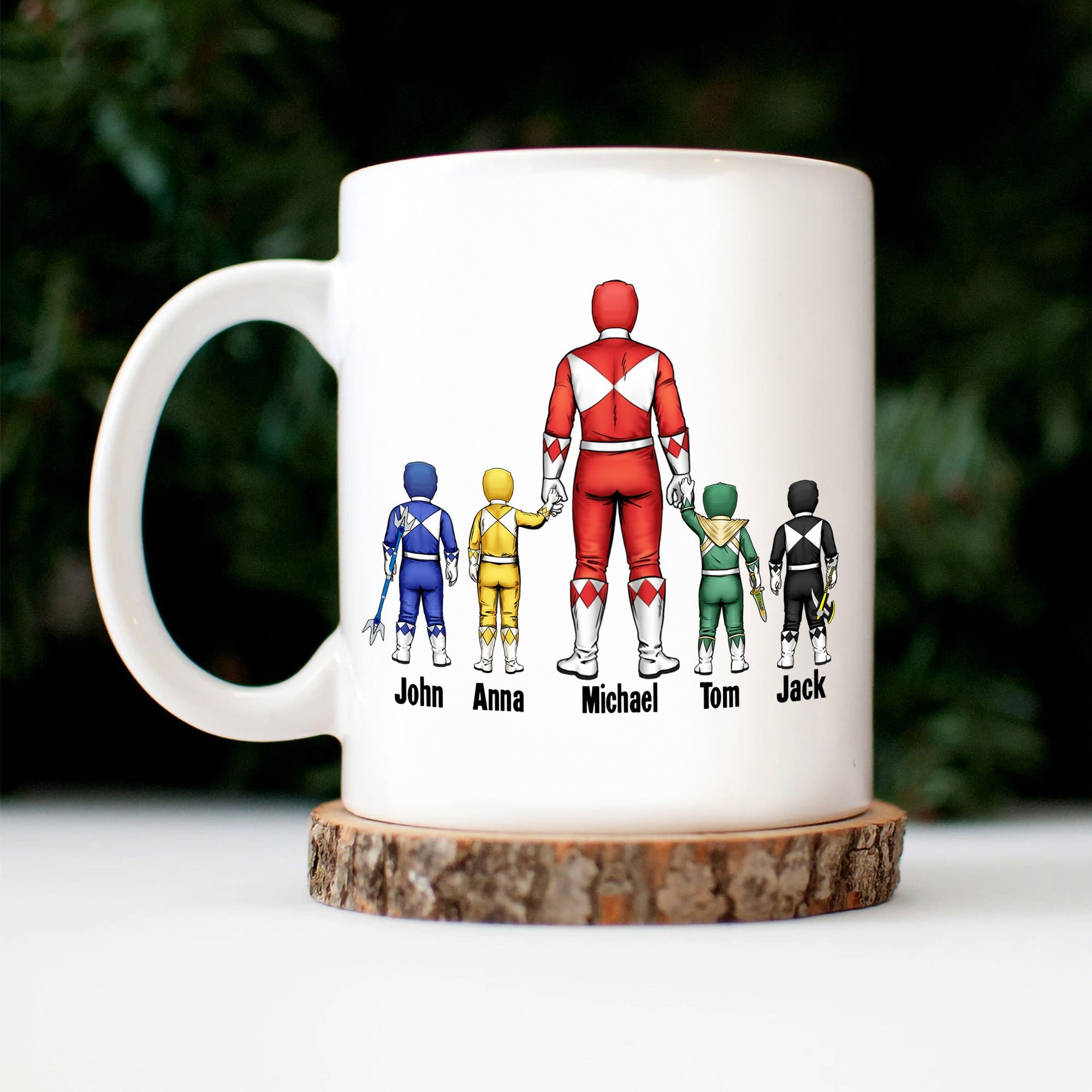 Personalized Ceramic Mug Once a Father Always a Father Gift for Dad