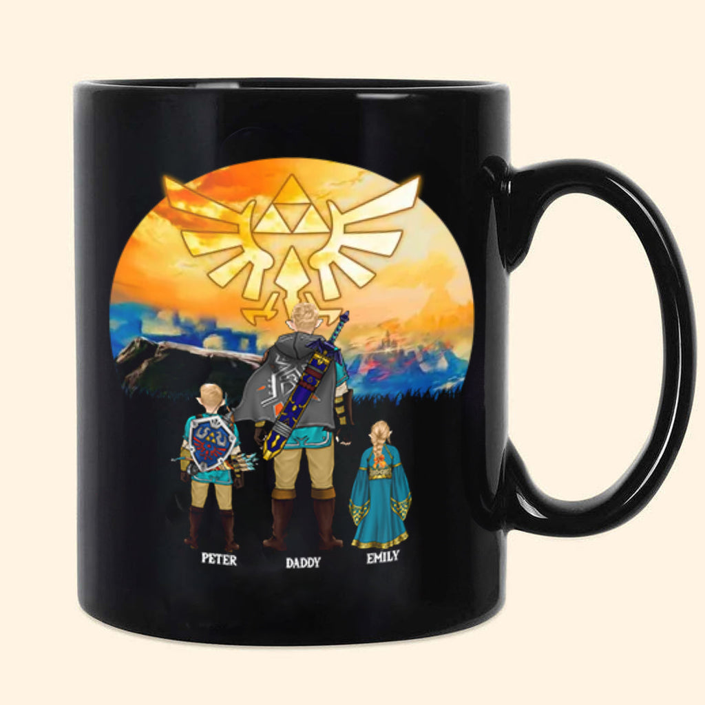 Personalized Gaming Mug with Dad Joke for Father's Day Gift Mug GradoCreations