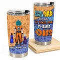 Personalized Superhero Dad Tumbler Custom Family Drinkware Gift