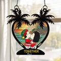 Personalized Together Since Window Hanging Suncatcher Gift for Couples, Home Decor