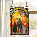 Personalized The Papalorian Window Hanging Suncatcher Gift for Dad or Husband