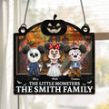 Personalized Family Suncatcher Window Decoration Gift for Halloween