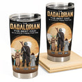 Personalized Daddalorian Tumbler Gift for Dad | Custom Name Drinkware