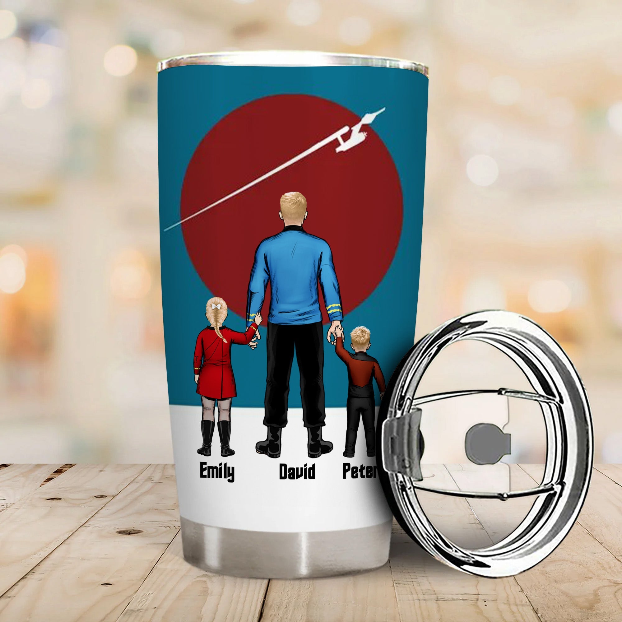 Personalized Tumbler Best Captain Dad Gift for Father's Day