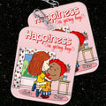 Personalized Acrylic Keychain Happiness Is Giving Hug Gift for Couple