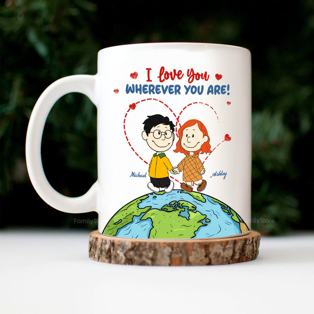 Personalized I Love You Coffee Mug for Couple Gift