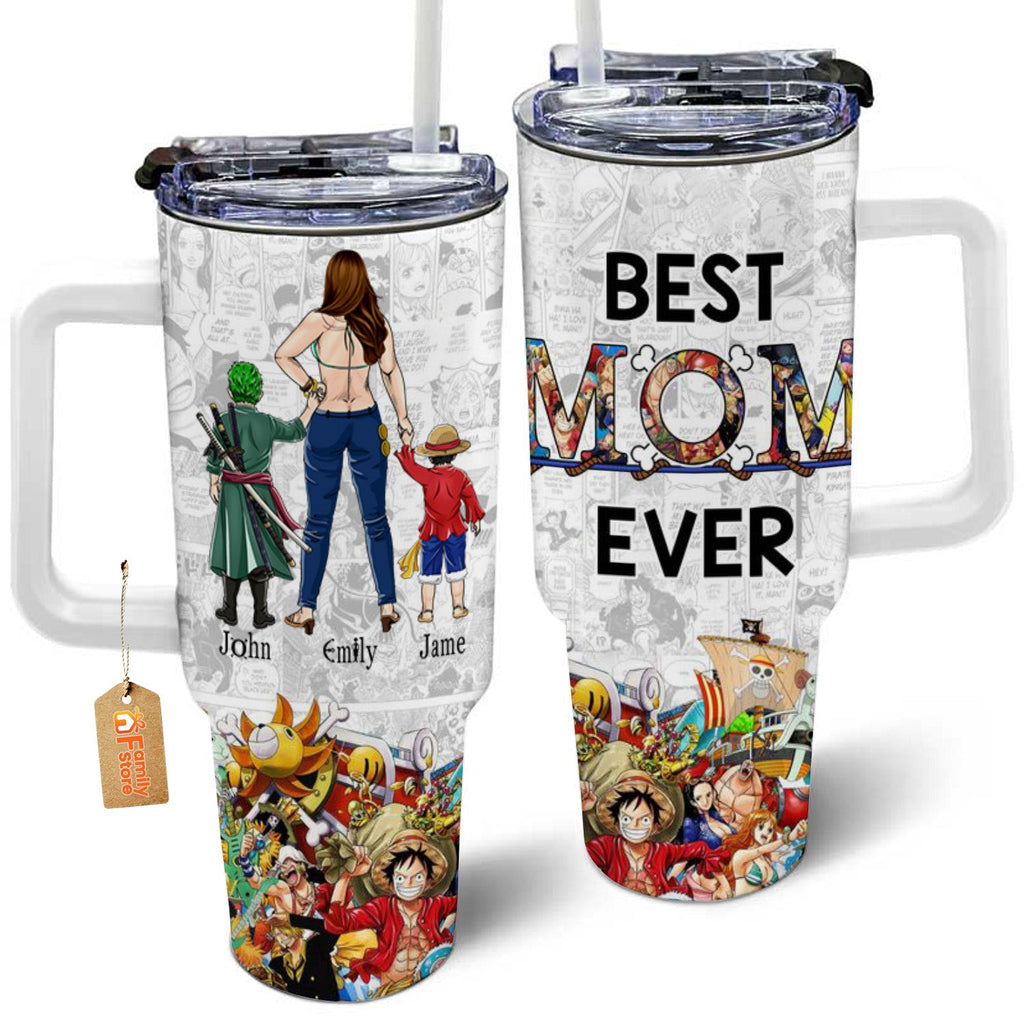 Personalized Pirate Adventure 40oz Tumbler for Mom - Best Gift Ever