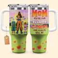 Personalized 40oz Tumbler Cup for Mom Custom Z-Fighter Gift