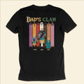 Personalized Dad's Clan T-Shirt Gift for Father's Day | Cotton Apparel Cotton Apparel GradoCreations