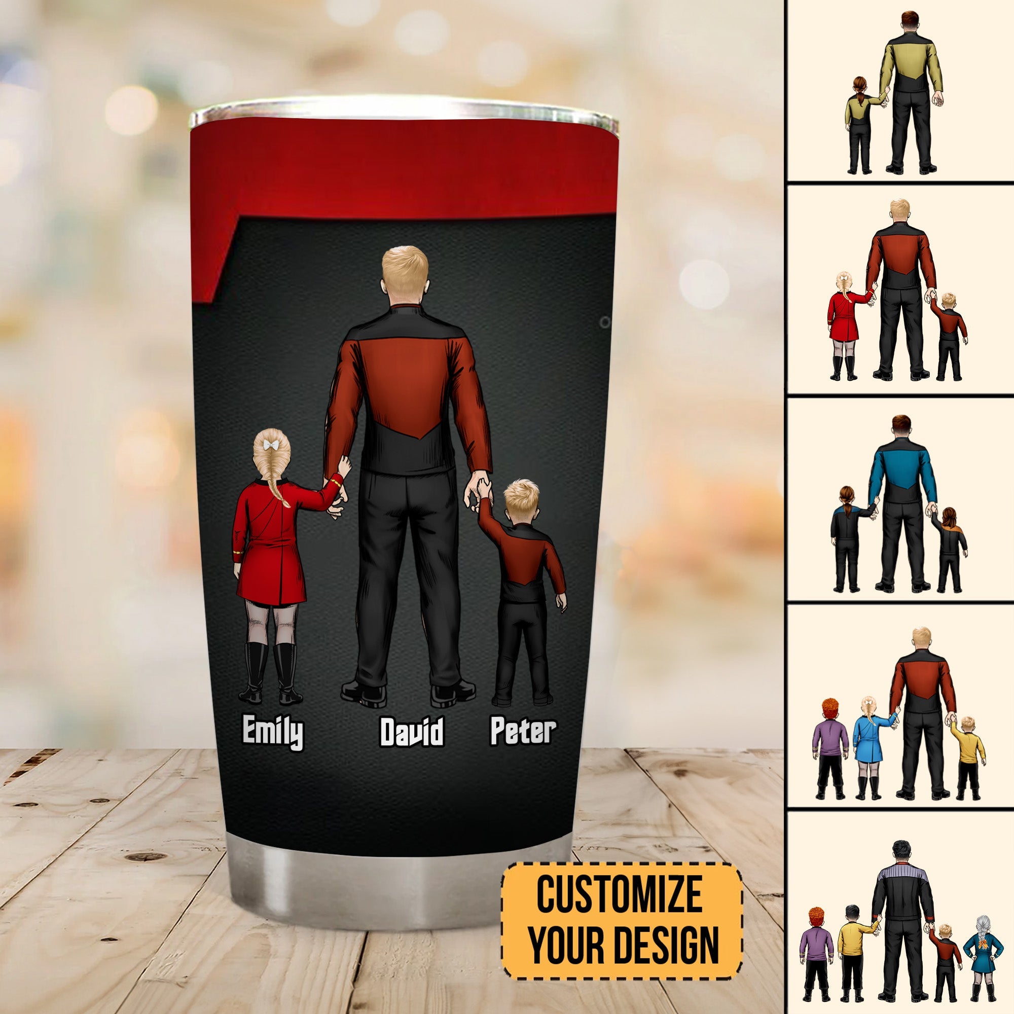 Personalized Best Dad In The Universe Tumbler Gift for Dad
