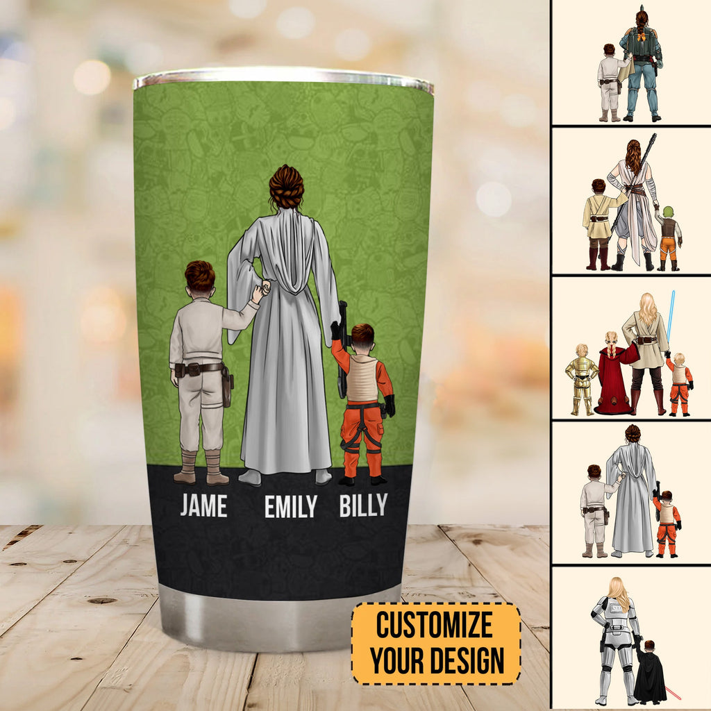 Personalized Jedi Master Mom Tumbler Gift for Mother's Day