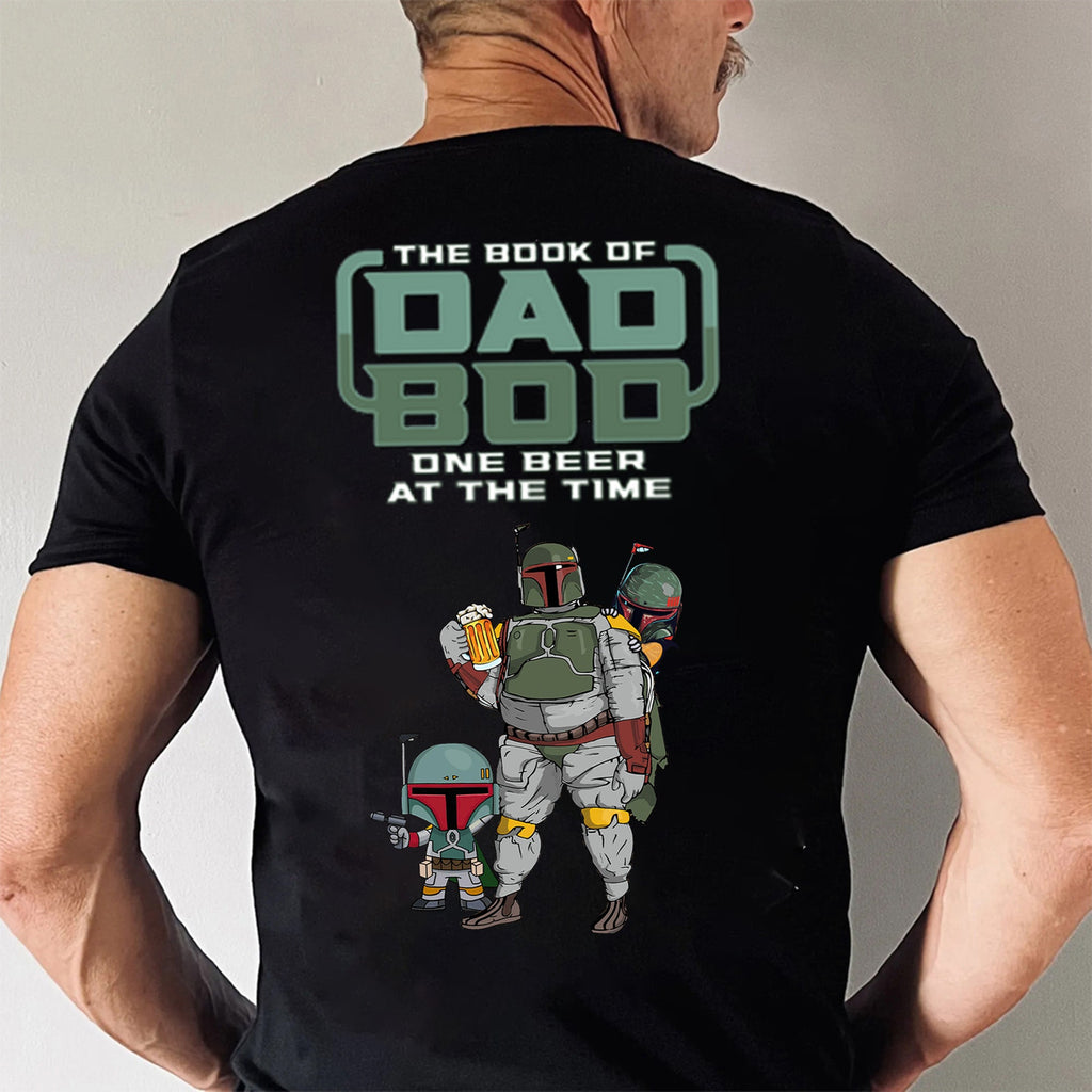 Personalized Dad Bod T-Shirt Beer Theme Custom Gift for Dad