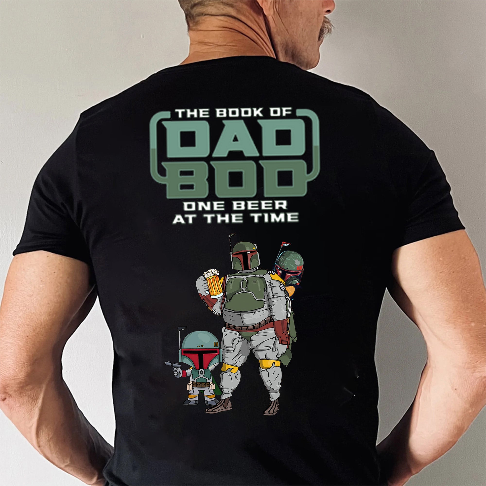 Personalized Dad Bod T-Shirt Beer Theme Custom Gift for Dad