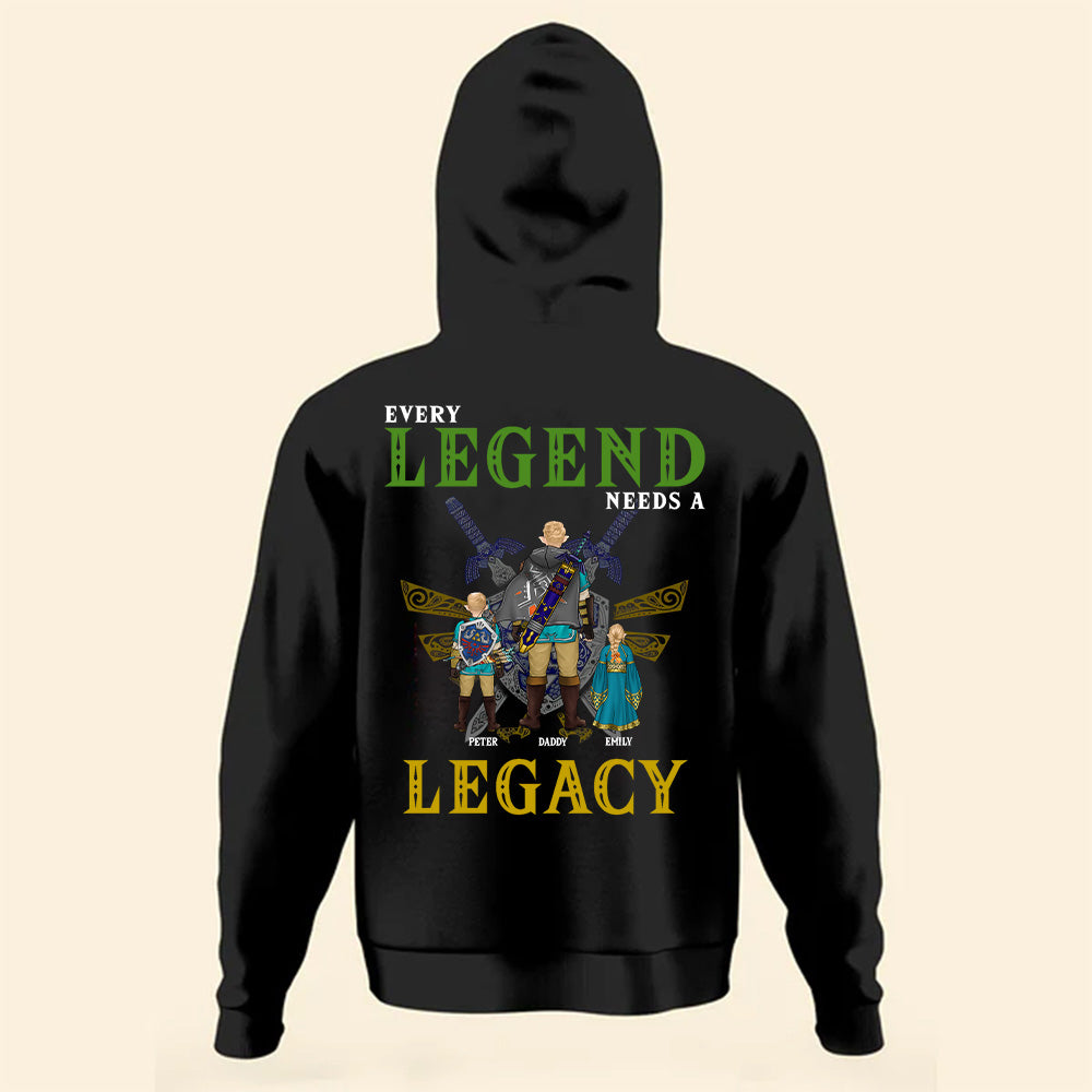 Personalized Legend T-Shirt Gift for Dad Husband - Cotton Apparel Cotton Apparel GradoCreations
