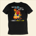 Personalized Pirate T-Shirt Gift for Dad Custom Name Father's Day Cotton Apparel GradoCreations