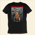 Personalized Super Saiyan Dad T-Shirt Gift for Father's Day Cotton Apparel GradoCreations