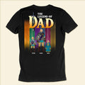 Personalized Legend of Dad T-Shirt Custom Name Gift for Father's Day Cotton Apparel GradoCreations