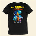 Personalized Just Saiyan Dad T-Shirt Custom Name Gift for Father's Day Cotton Apparel GradoCreations