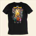 Personalized Super Saiyan Dad T-Shirt Custom Name Gift for Father's Day Cotton Apparel GradoCreations