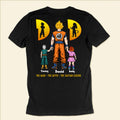 Personalized Cartoon Dad T-Shirt Gift for Father's Day - Cotton Apparel Cotton Apparel GradoCreations