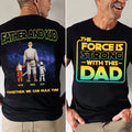 Personalized Star Wars Dad Shirt Gift for Father's Day