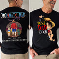Personalized Pirate Dad Shirt Best Dad Ever Gift for Father's Day Cotton Apparel GradoCreations